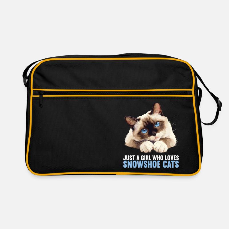 Chaton raquette Chat raquette Sac Retro