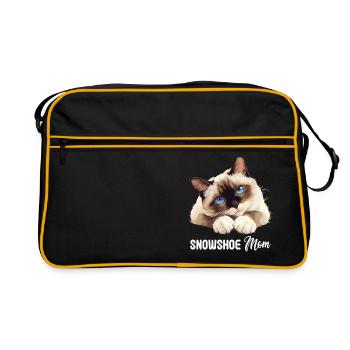 Chaton raquette Chat raquette - Sac Retro - noir/or - Devant