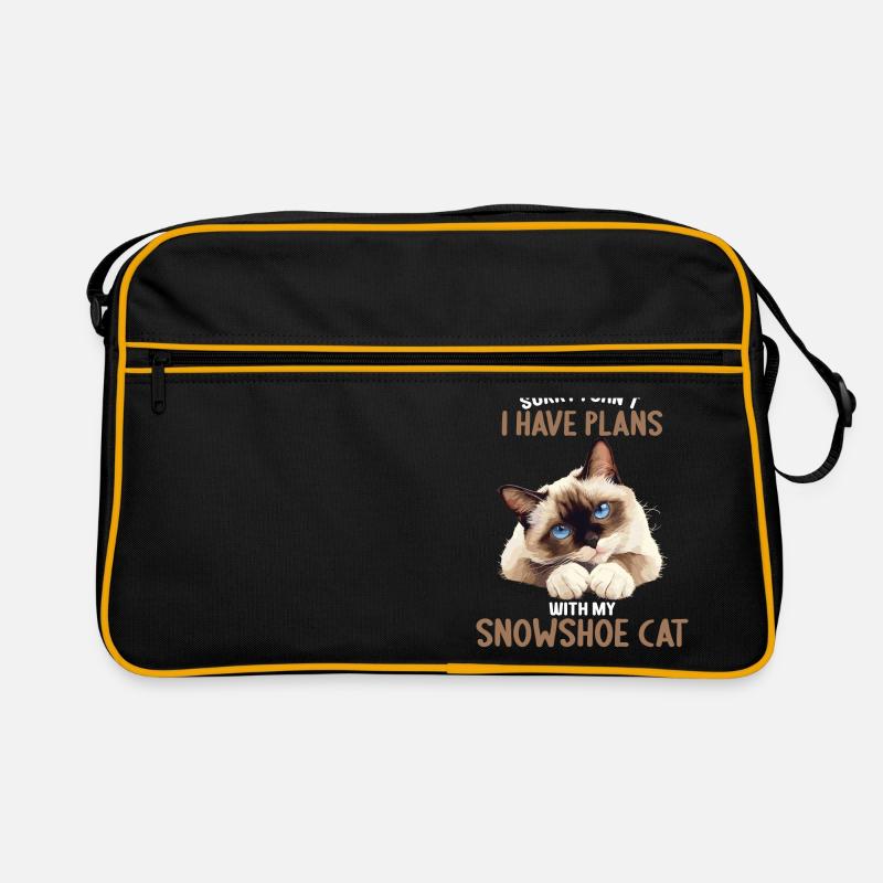 Chaton raquette Chat raquette Sac Retro