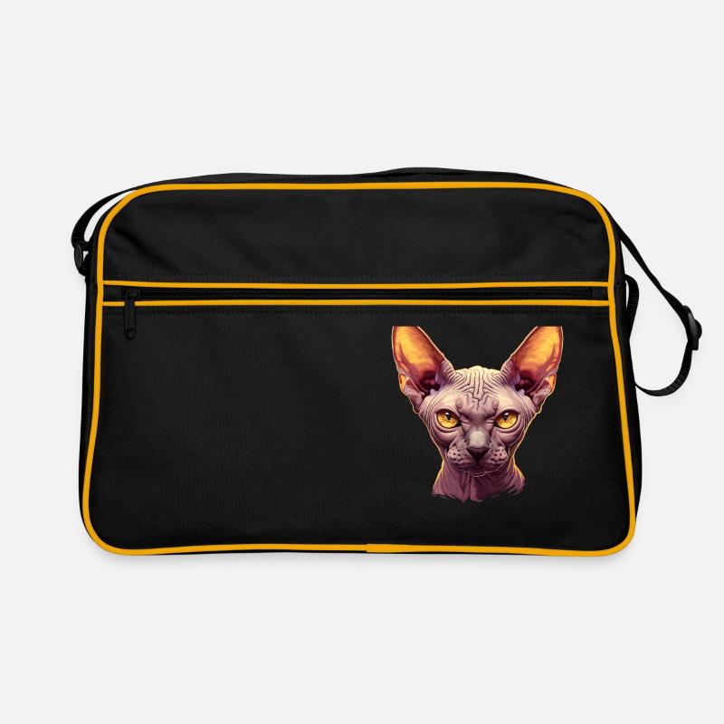 Chaton Sphynx Chat Sphynx Sac Retro