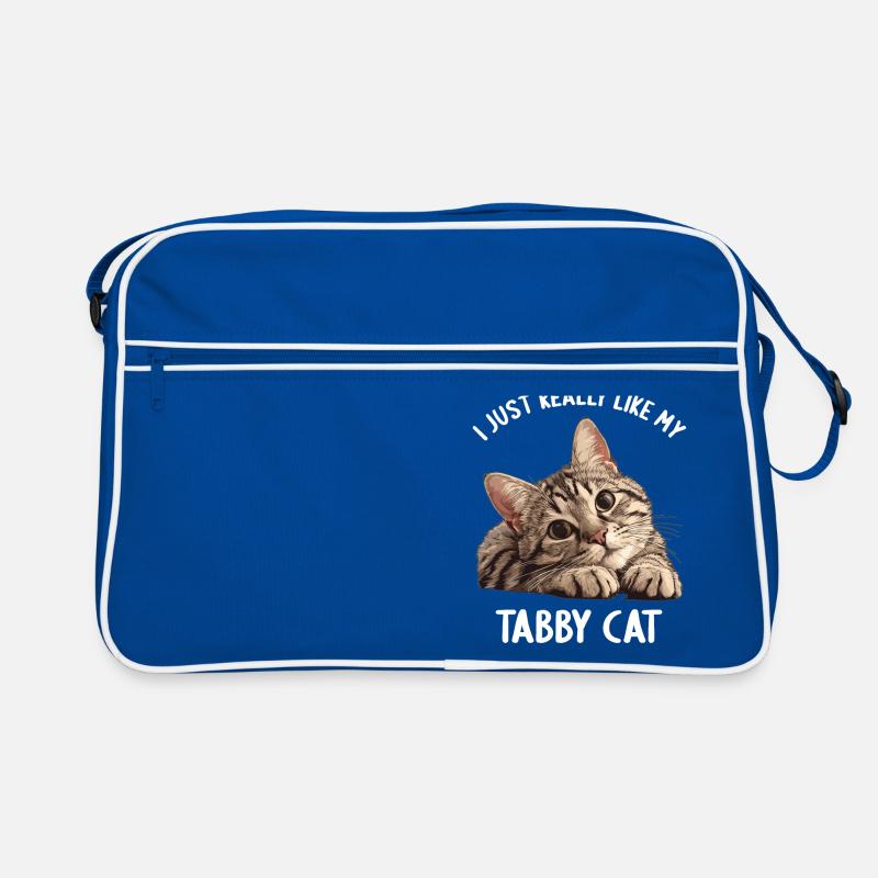 Tabby Kitten Tabby Cat Retro Bag