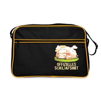 Chemise officielle de mouton Chemise de nuit officielle - Sac Retro - noir/or - Devant