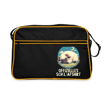 Chemise officielle de mouton Chemise de nuit officielle - Sac Retro - noir/or - Devant