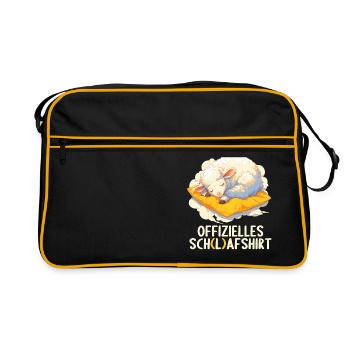 Chemise officielle de mouton Chemise de nuit officielle - Sac Retro - noir/or - Devant