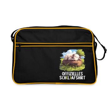 Chemise officielle de mouton Chemise de nuit officielle - Sac Retro - noir/or - Devant