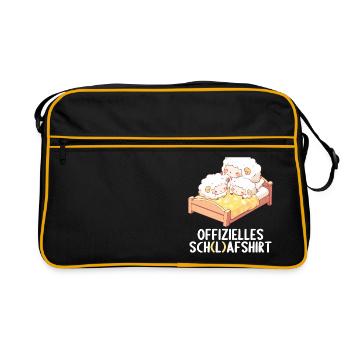 Chemise officielle de mouton Chemise de nuit officielle - Sac Retro - noir/or - Devant