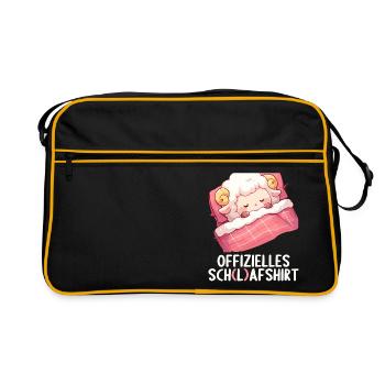 Chemise officielle de mouton Chemise de nuit officielle - Sac Retro - noir/or - Devant