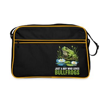 Bullfrogs Bullfrog - Retro Bag - black/gold - Front