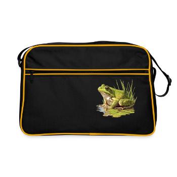 Bullfrogs Bullfrog - Retro Bag - black/gold - Front