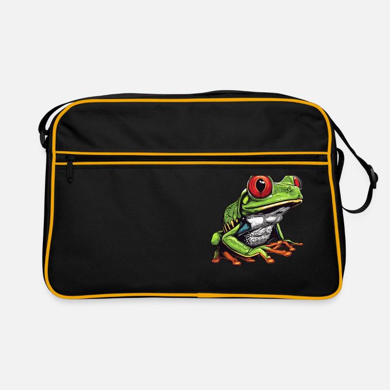Tree Frog Baumfrösche Baumfrosch Retro Bag