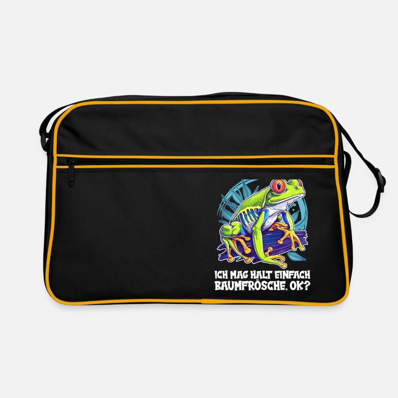 Tree Frog Baumfrösche Baumfrosch Retro Bag