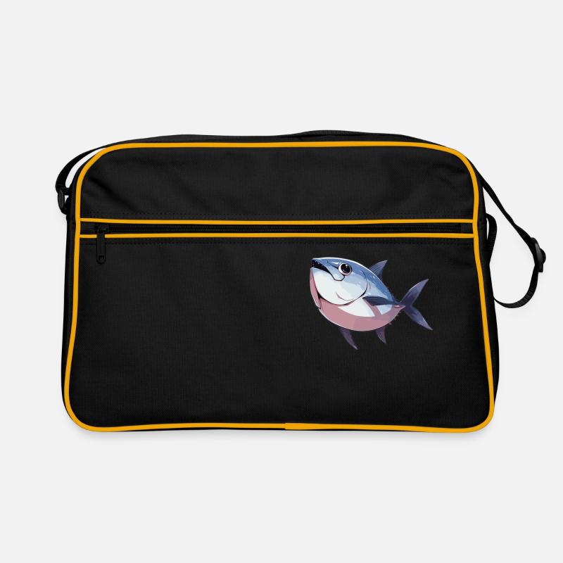 Tuna Thunfische Thunfisch Retro Tasche