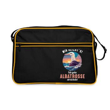 Albatross Albatrosse Albatros - Sac Retro - noir/or - Devant