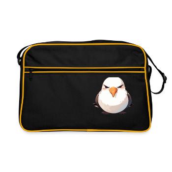 Albatross Albatrosse Albatros - Sac Retro - noir/or - Devant