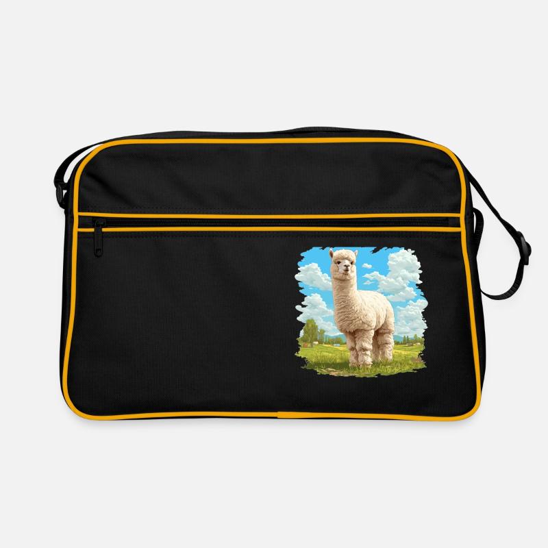 Alpaca Alpacas Alpaca Retro Bag