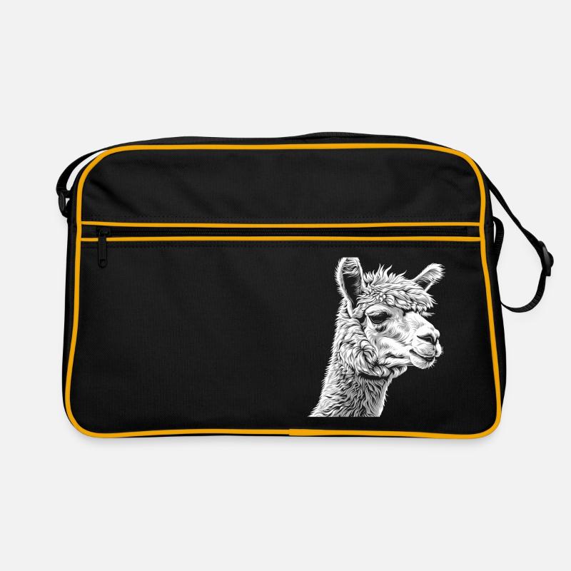 Alpaca Alpacas Alpaca Retro Bag