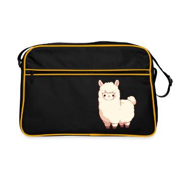 Alpaga Alpagas Alpaga - Sac Retro - noir/or - Devant