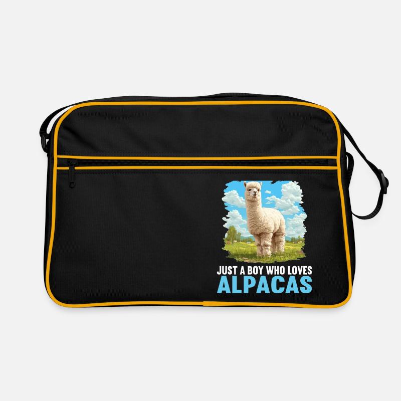 Alpaca Alpacas Alpaca Retro Bag
