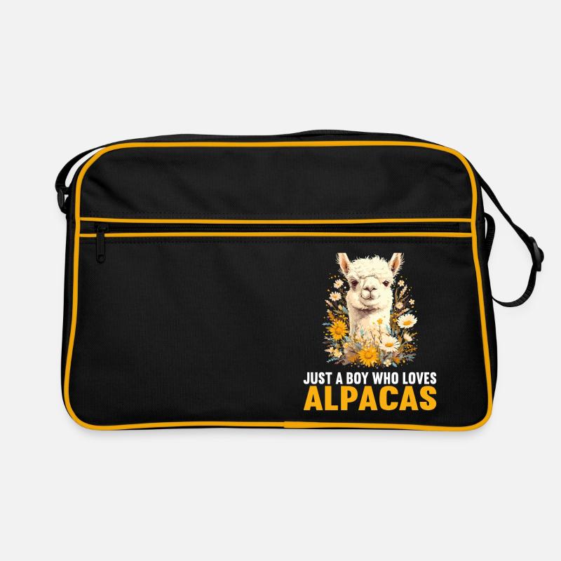 Alpaca Alpacas Alpaca Retro Bag