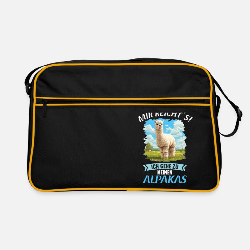 Alpaca Alpacas Alpaca Retro Bag