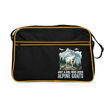 Alpine Goat Mountain Goats Mountain Goat - Retro Bag - black/gold - Front