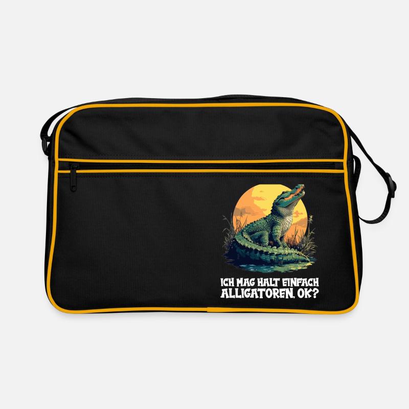 Alligatoren Alligator Retro Tasche