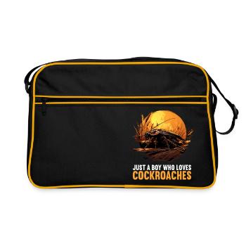 cafards cafards cafards cafard - Sac Retro - noir/or - Devant