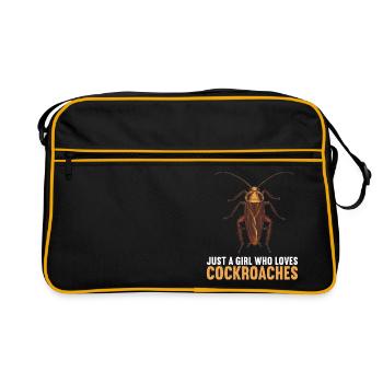 cafards cafards cafards cafard - Sac Retro - noir/or - Devant