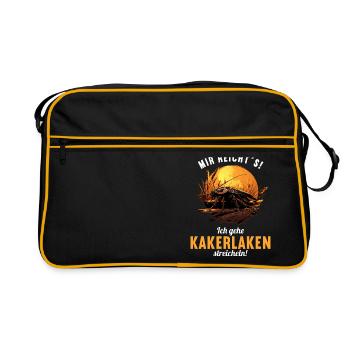 cafards cafards cafards cafard - Sac Retro - noir/or - Devant