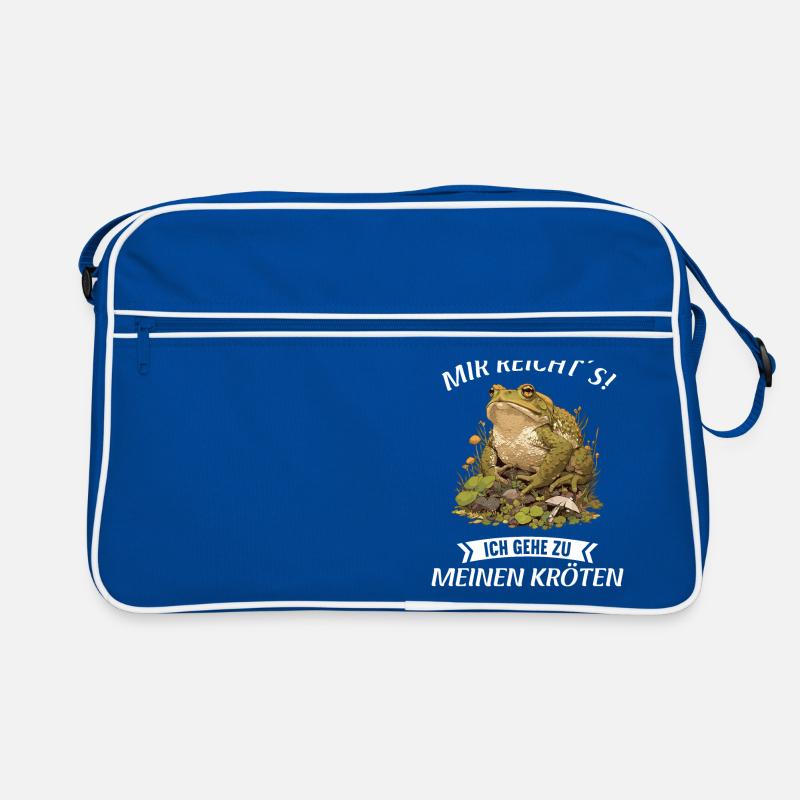 Toad Kröten Kröte Retro Tasche