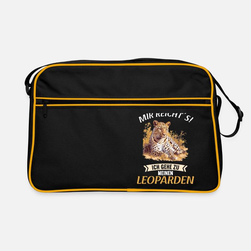 Leoparden Leopard Retro Tasche
