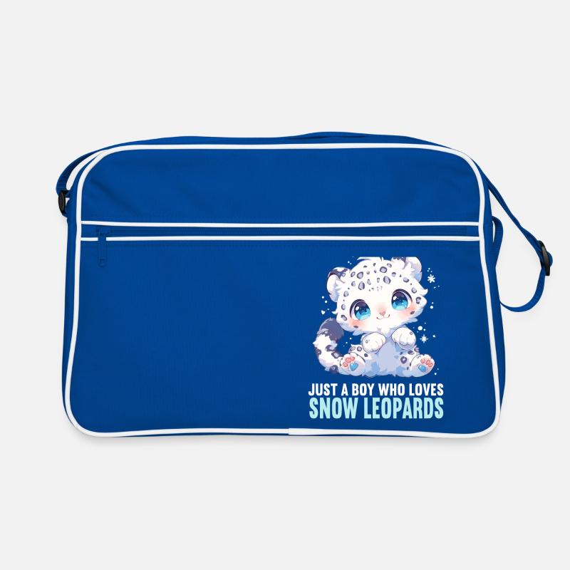 Léopard des neiges Schneeleoparden Schneeleopard Sac Retro