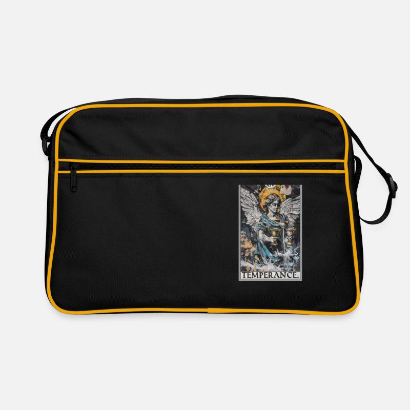 Carte de tarot Carte de tarot Tempérance Tempérance Sac Retro