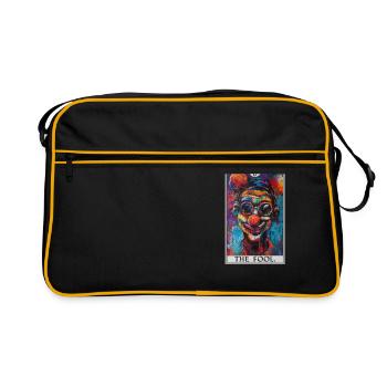 Tarot Cards Tarot Card The Fool The Fool - Retro Bag - black/gold - Front