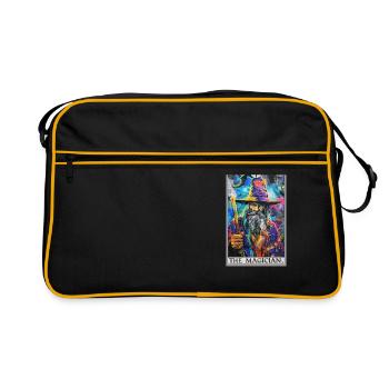 Tarot Card The Magician The Magician - Retro Bag - black/gold - Front