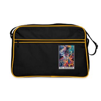 Tarot Card The Magician The Magician - Retro Bag - black/gold - Front
