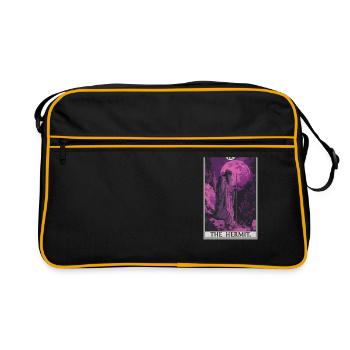 Cartes de tarot Carte de tarot L’Ermite L’Ermite - Sac Retro - noir/or - Devant