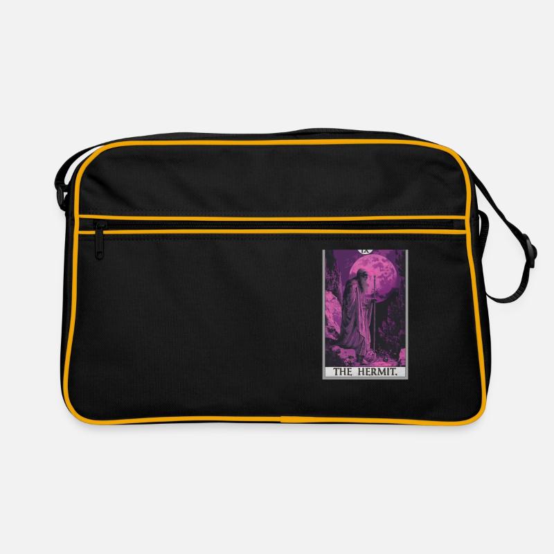 Tarotkarten Tarotkarte The Hermit Der Eremit Retro Tasche