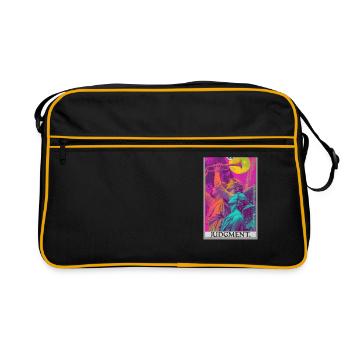 Tarotkarten Tarotkarte 20 Judgment Gericht - Retro Tasche - Schwarz/Gold - Vorne