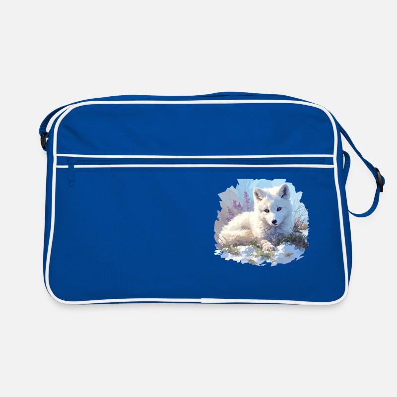 Renard arctique Polarfüchse Polarfuchs Sac Retro