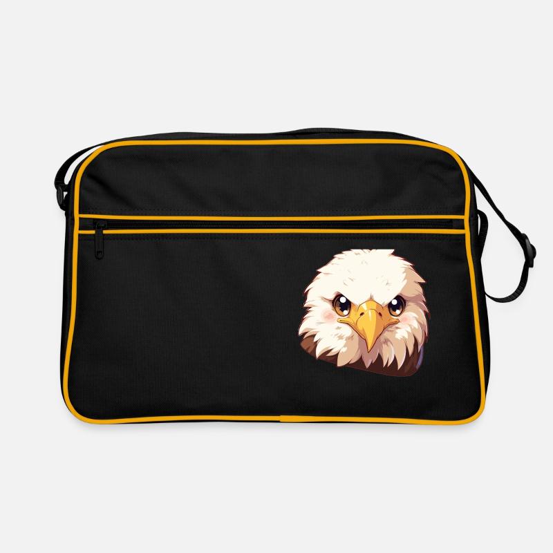 Bald Eagle Weißkopfseeadler Retro Bag