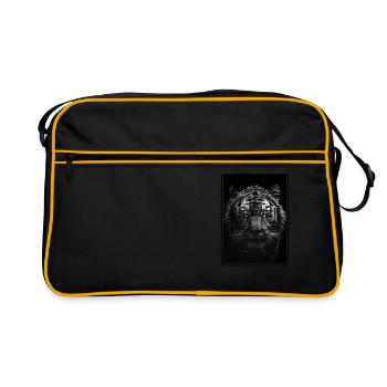 White Tiger Weiße Tiger Weißer Tiger - Retro Bag - black/gold - Front