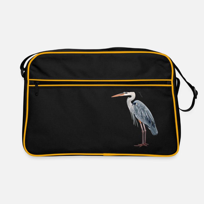 Heron Reiher Retro Bag