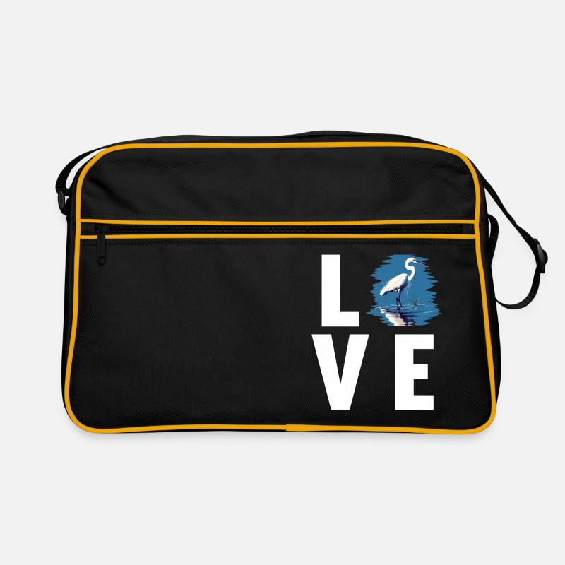Heron Reiher Retro Bag