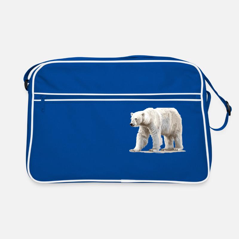 Polar Bear Eisbären Eisbär Retro Tasche