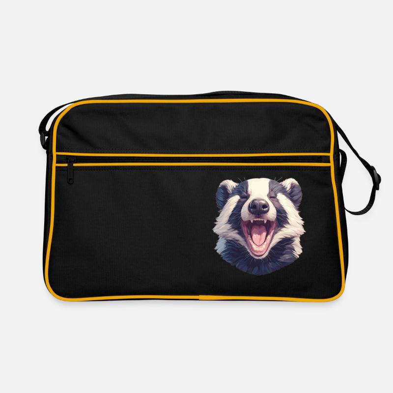 Badger Dachse Dachs Retro Tasche