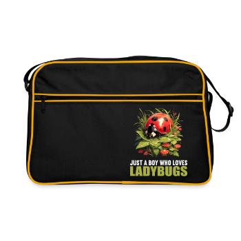 Coccinelle Marienkäfer - Sac Retro - noir/or - Devant