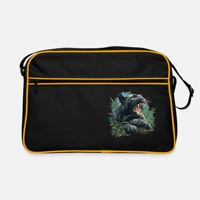 Panthers Panther - Retro Bag - black/gold