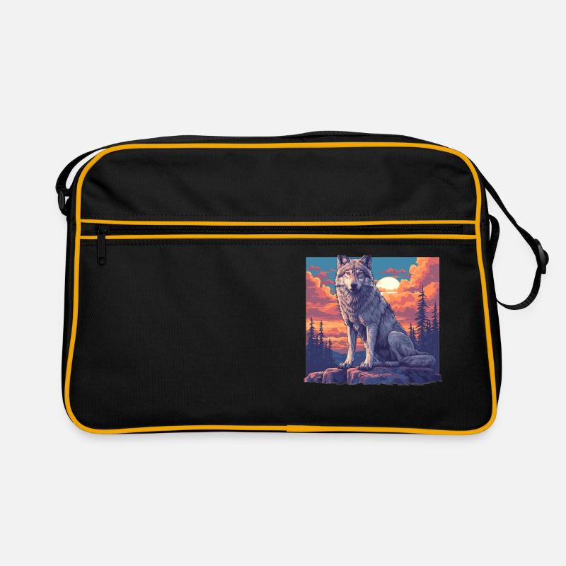 Loups Loup Sac Retro