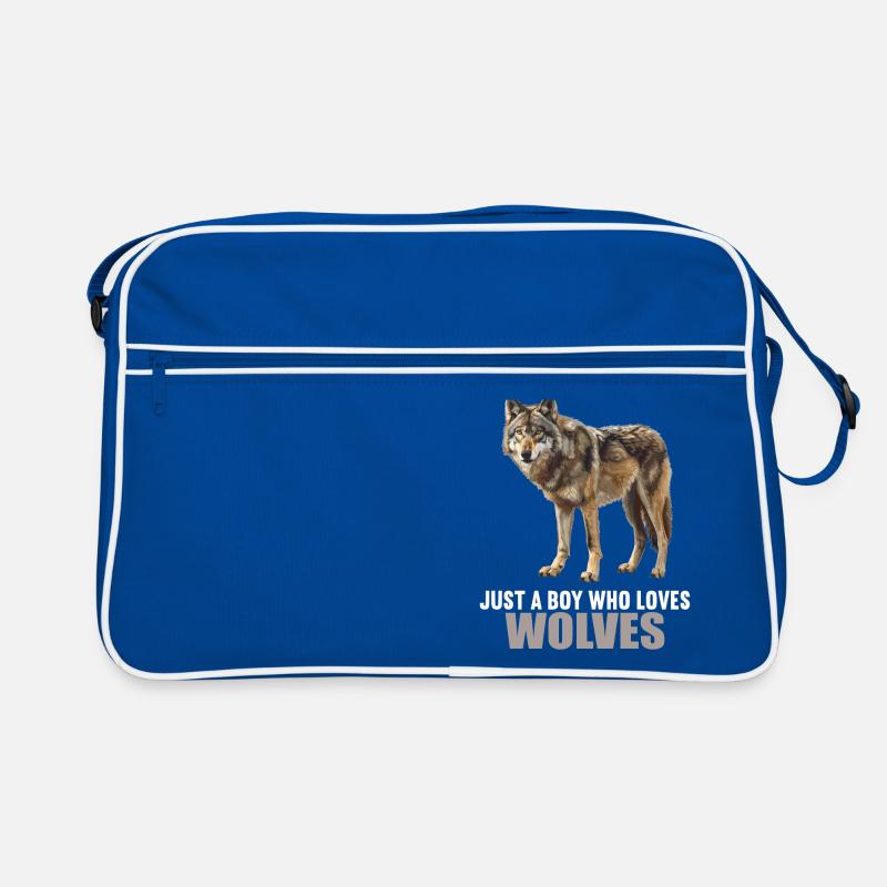 Wolves Wolf Retro Bag